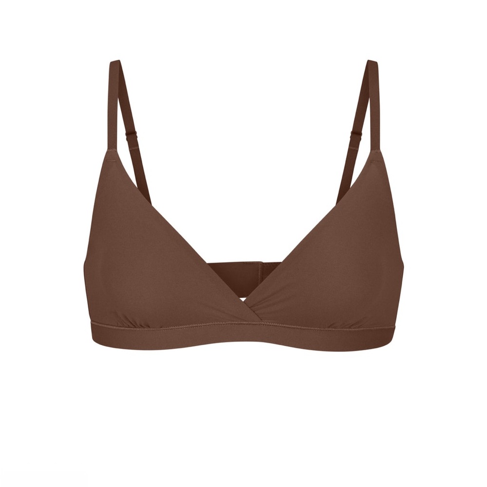 NWT SKIMS Fits Everybody Crossover Bralette Jasper Small S
